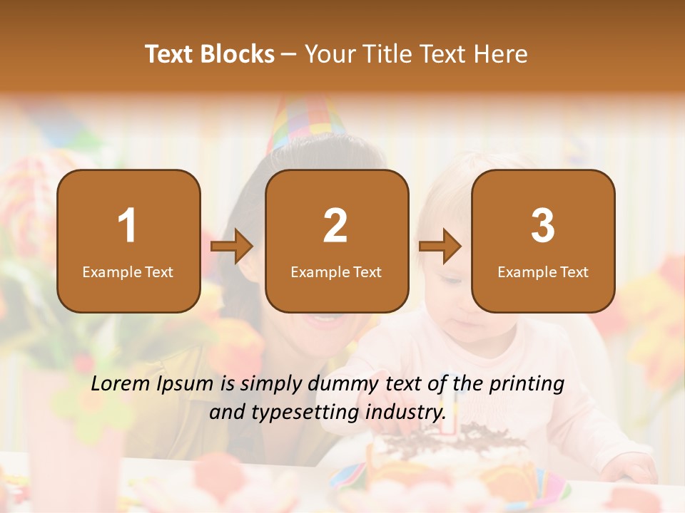 Mother Woman Eat PowerPoint Template