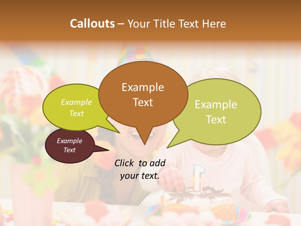 Mother Woman Eat PowerPoint Template