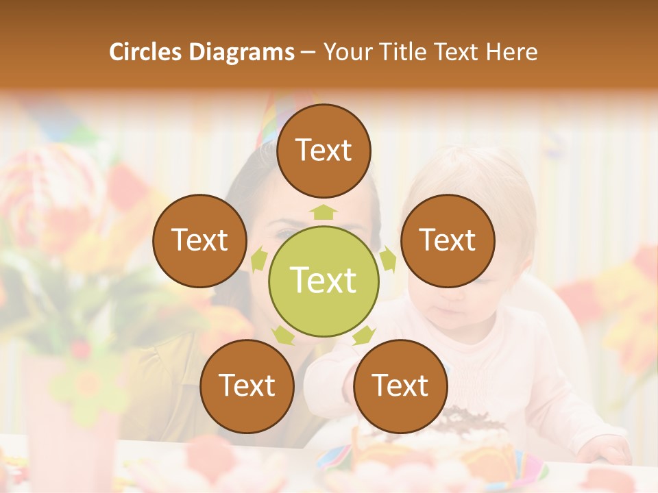 Mother Woman Eat PowerPoint Template