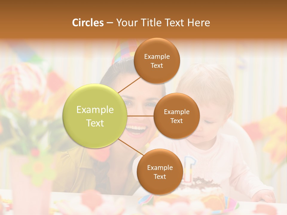 Mother Woman Eat PowerPoint Template