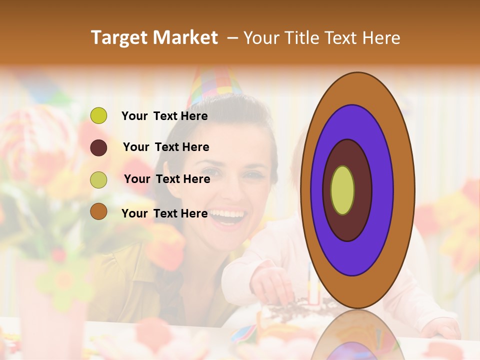 Mother Woman Eat PowerPoint Template