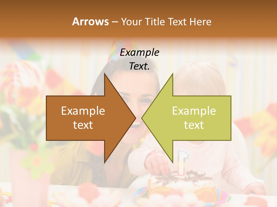 Mother Woman Eat PowerPoint Template