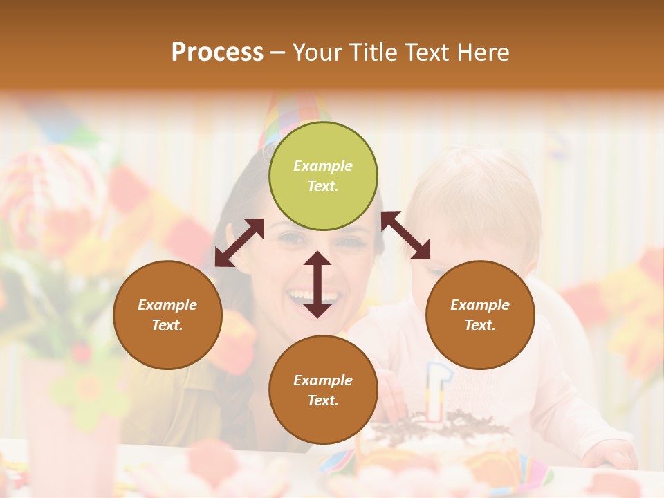 Mother Woman Eat PowerPoint Template