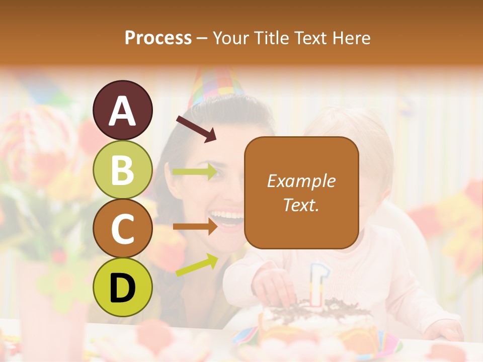 Mother Woman Eat PowerPoint Template