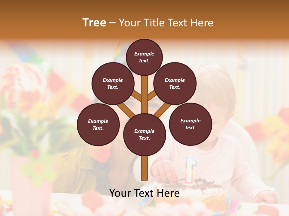 Mother Woman Eat PowerPoint Template