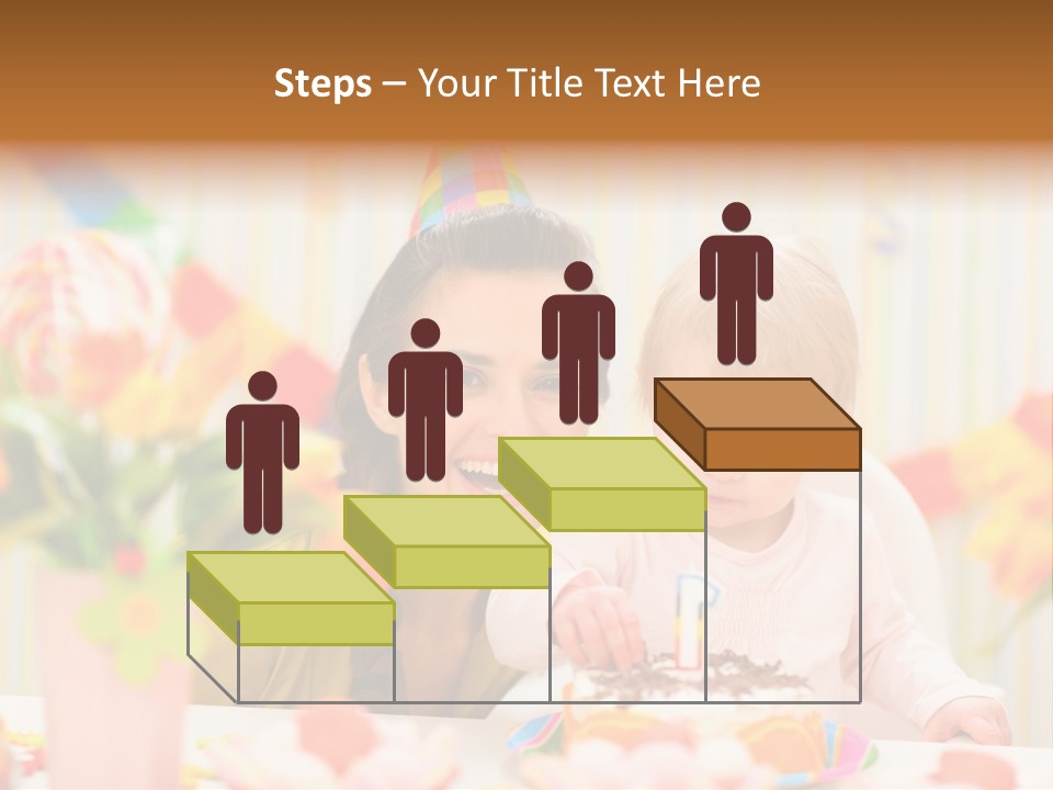 Mother Woman Eat PowerPoint Template
