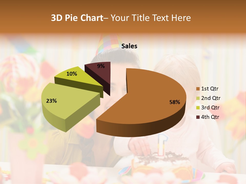 Mother Woman Eat PowerPoint Template