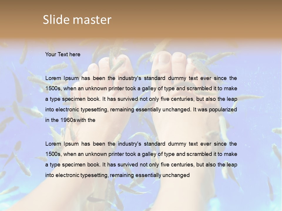 Lifestyle Salon Female PowerPoint Template