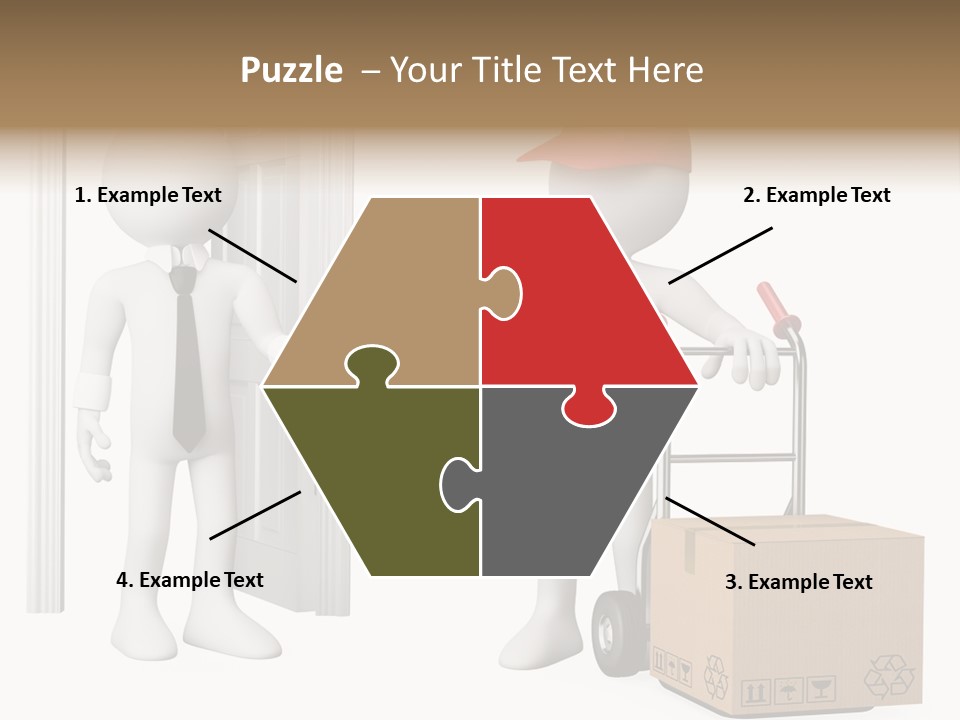 Templar Christianity Building PowerPoint Template