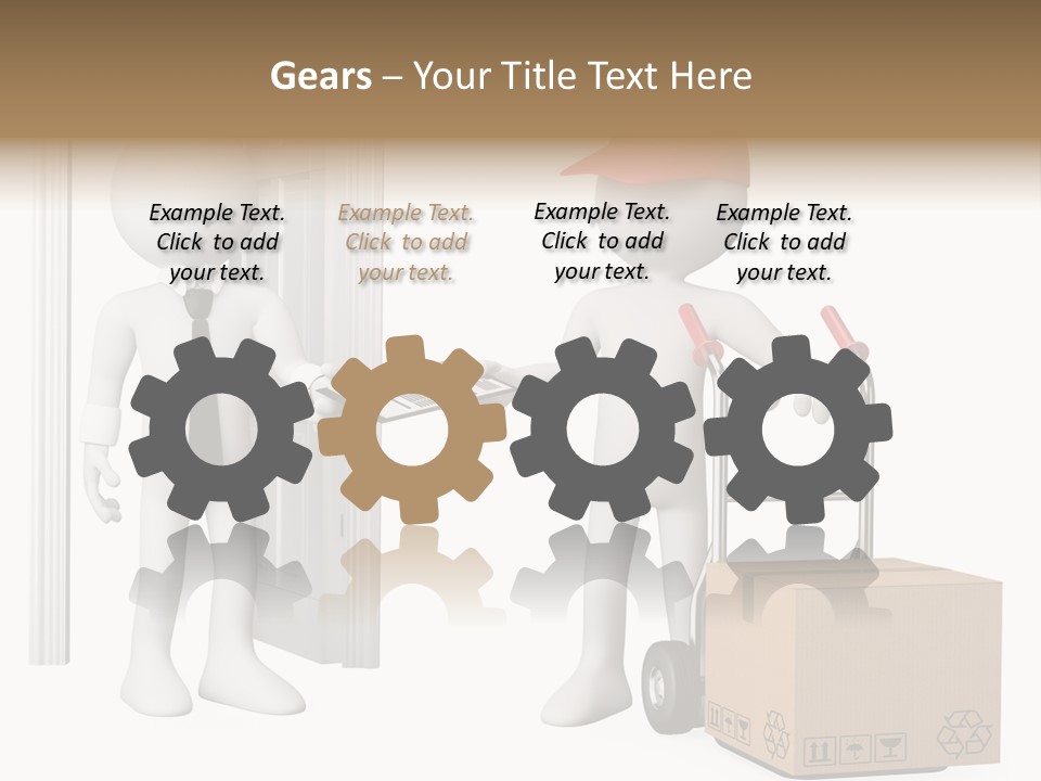 Templar Christianity Building PowerPoint Template