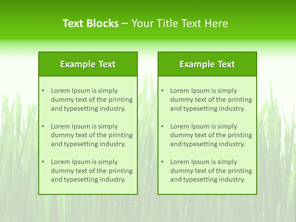 Background Bright Day PowerPoint Template