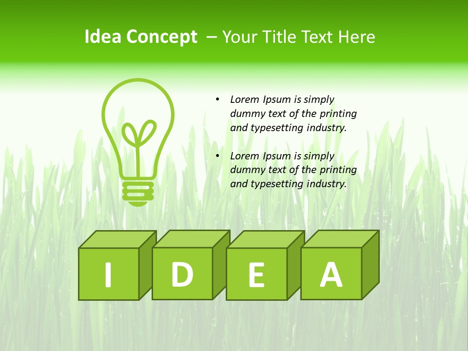 Background Bright Day PowerPoint Template