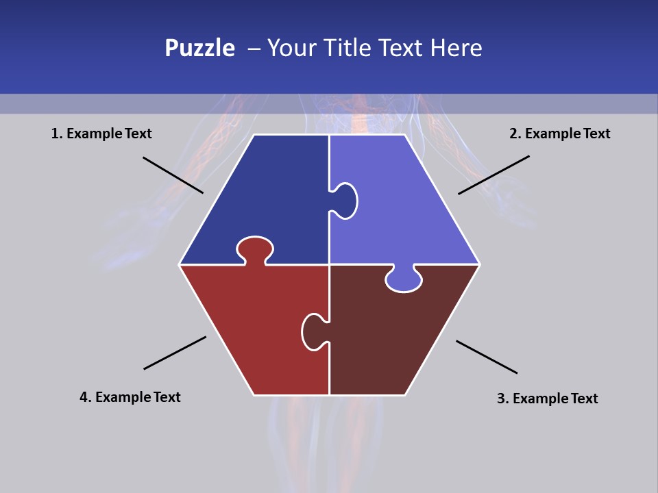 Cardio Body Man PowerPoint Template