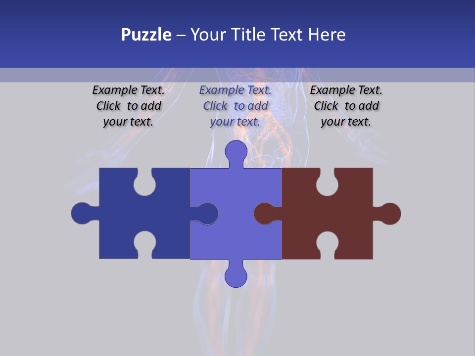 Cardio Body Man PowerPoint Template