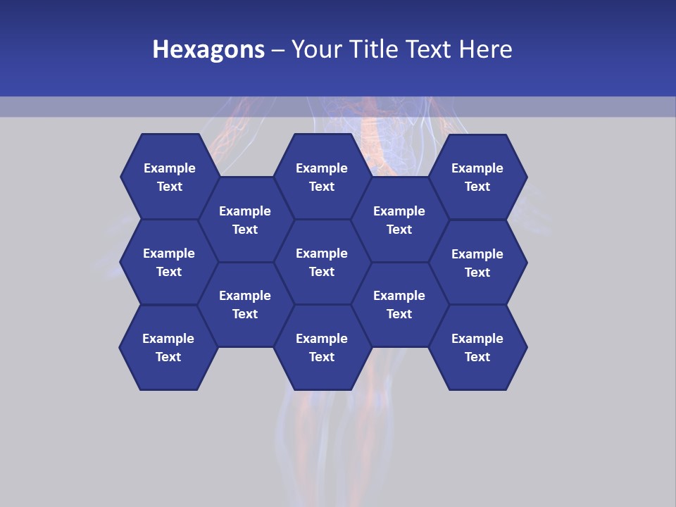 Cardio Body Man PowerPoint Template