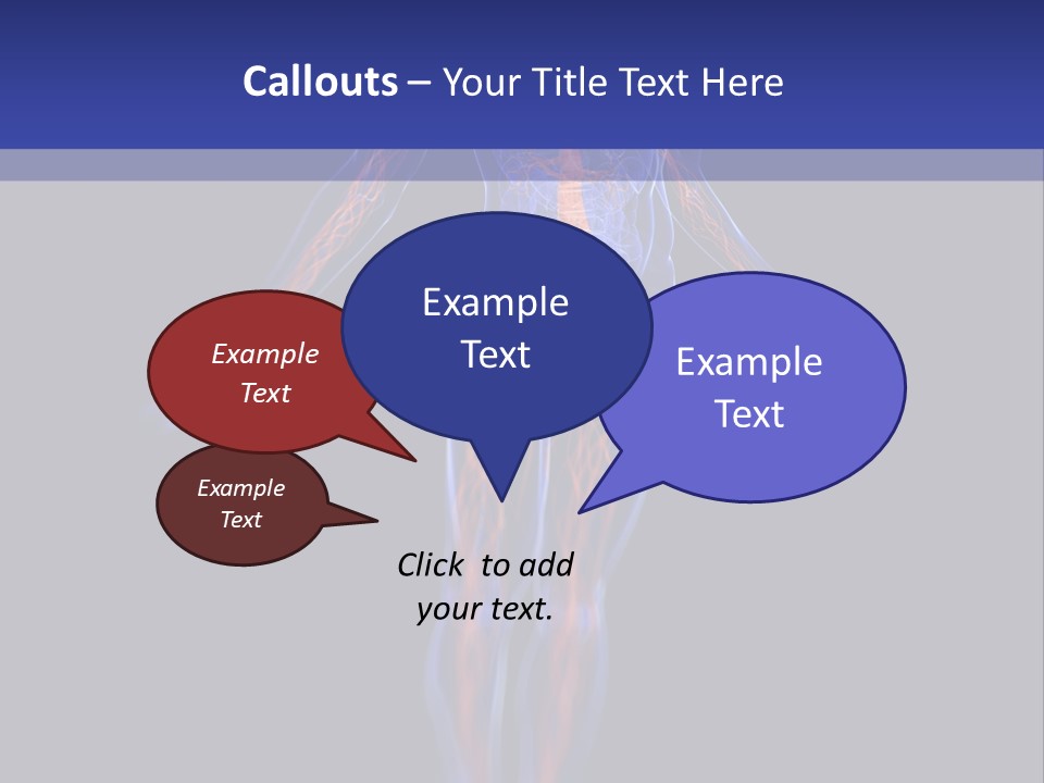Cardio Body Man PowerPoint Template