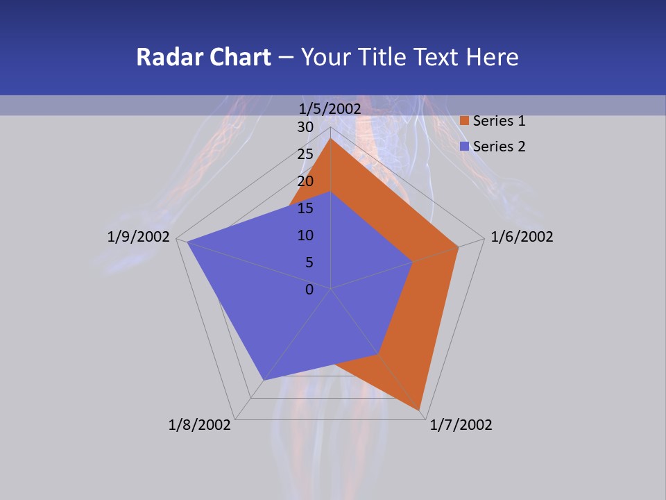 Cardio Body Man PowerPoint Template