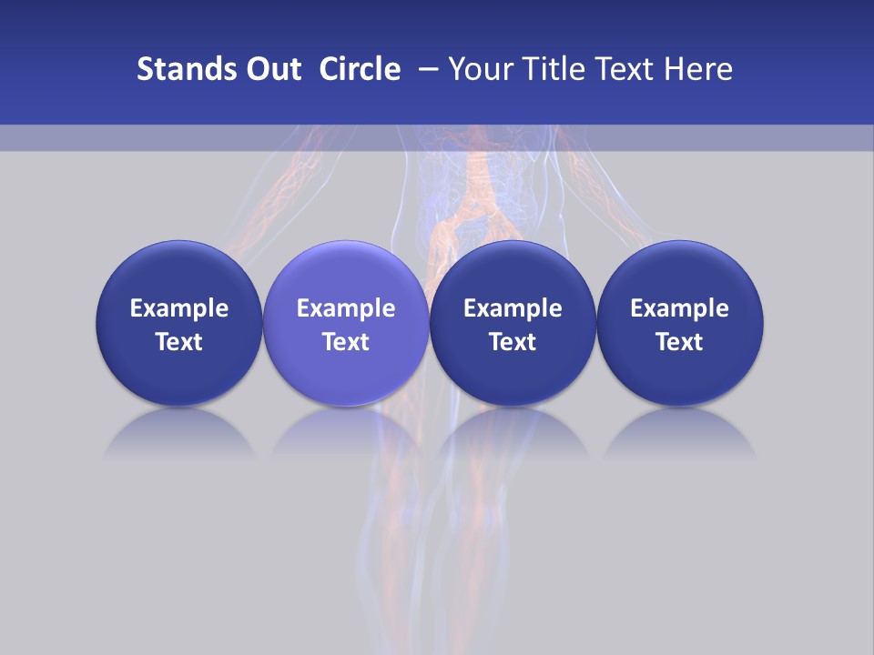 Cardio Body Man PowerPoint Template