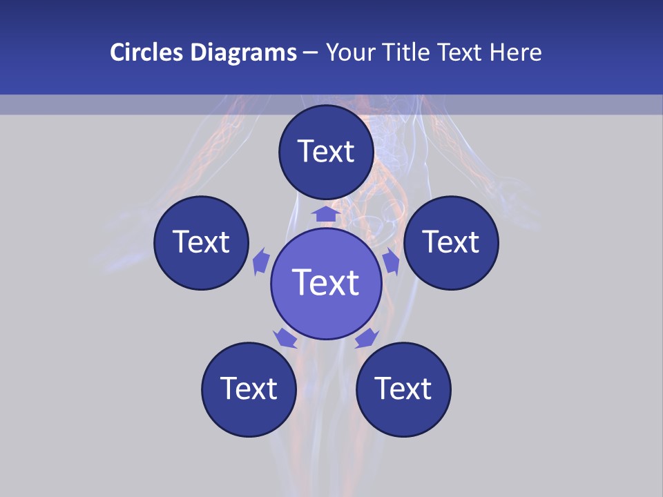 Cardio Body Man PowerPoint Template