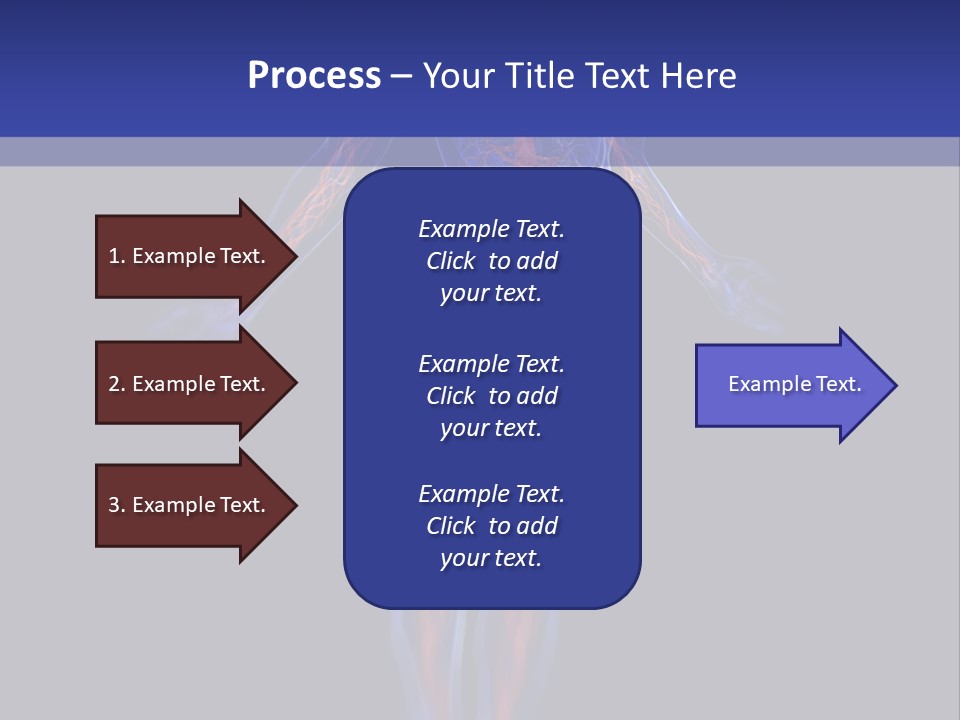 Cardio Body Man PowerPoint Template