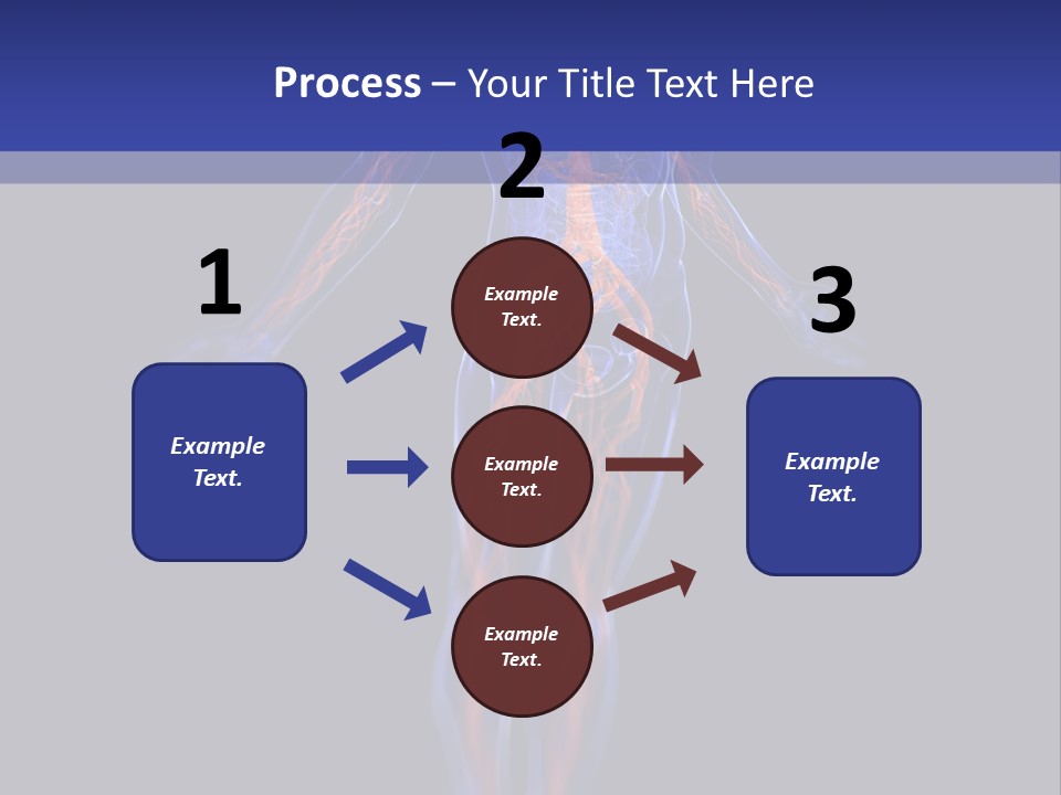 Cardio Body Man PowerPoint Template