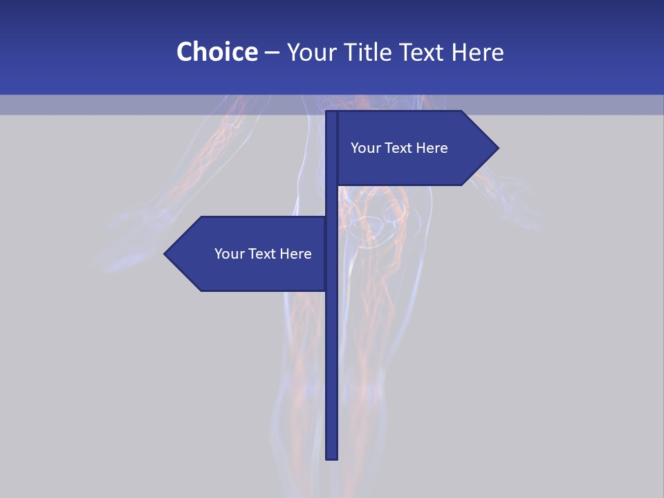 Cardio Body Man PowerPoint Template