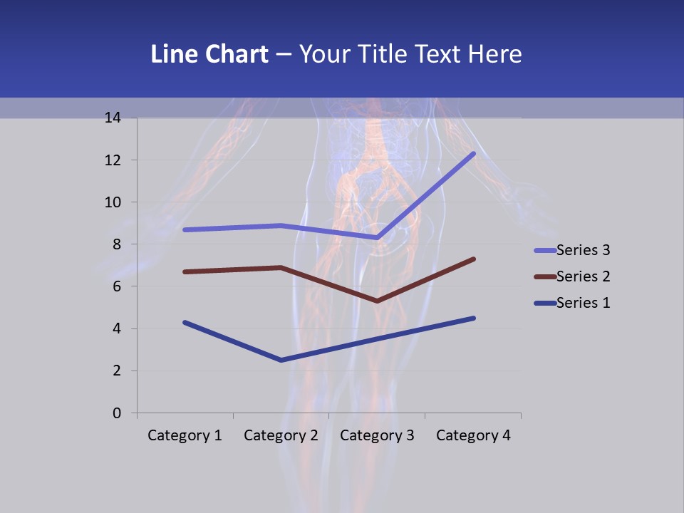 Cardio Body Man PowerPoint Template
