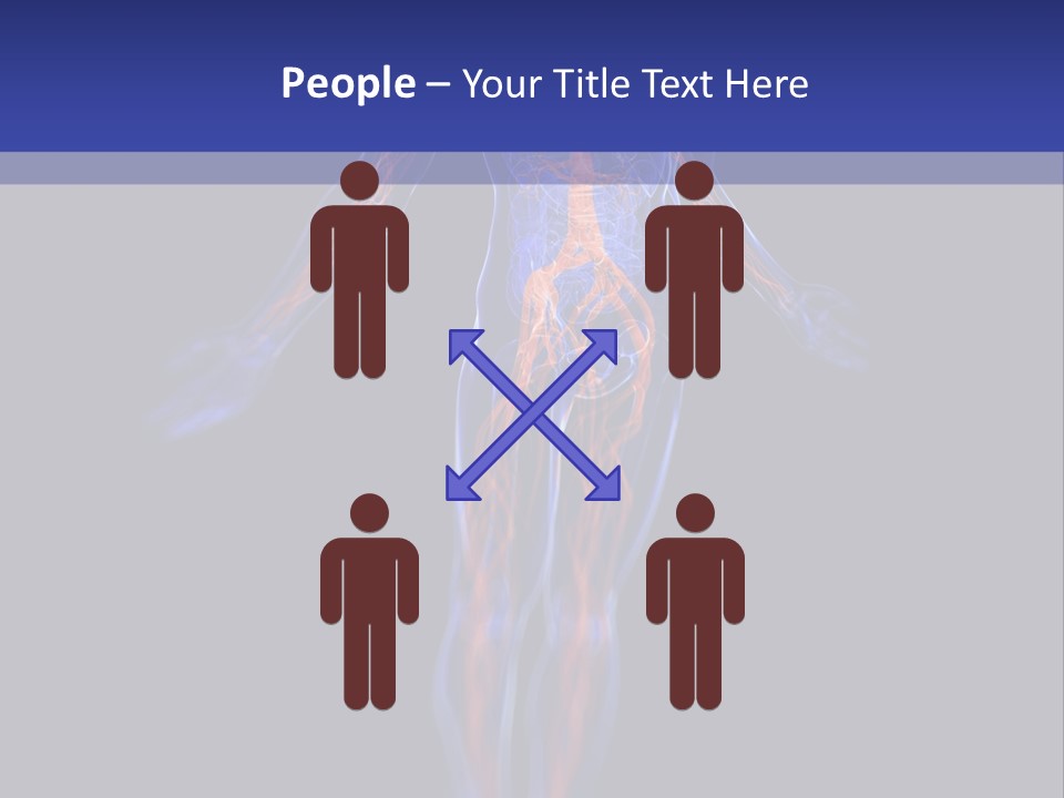 Cardio Body Man PowerPoint Template