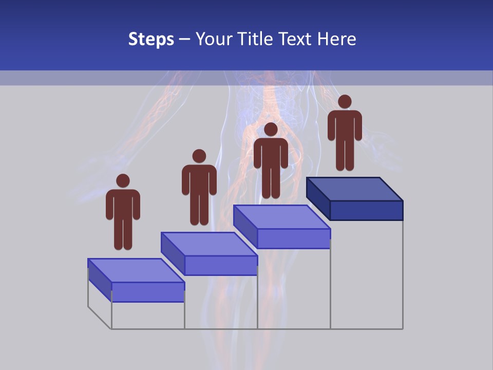 Cardio Body Man PowerPoint Template