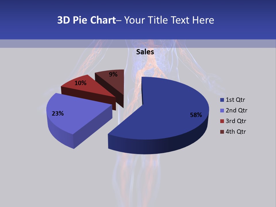 Cardio Body Man PowerPoint Template