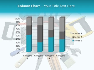 Screw Industrial Handle PowerPoint Template