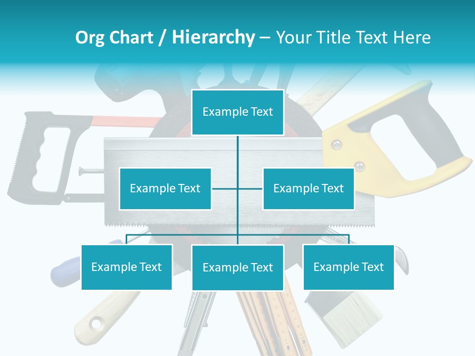 Screw Industrial Handle PowerPoint Template