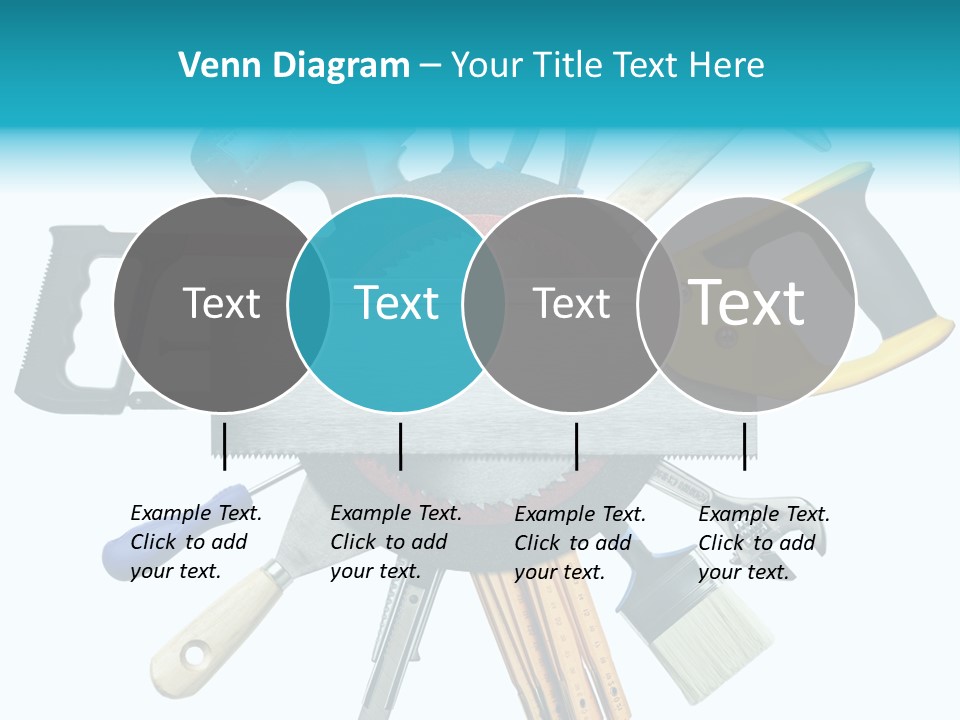 Screw Industrial Handle PowerPoint Template