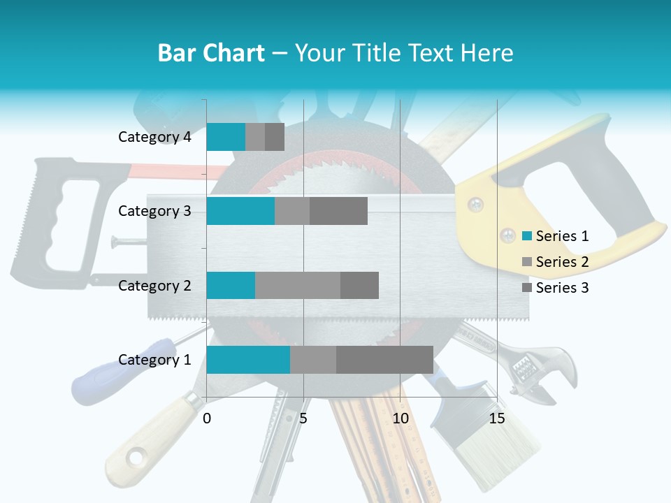 Screw Industrial Handle PowerPoint Template