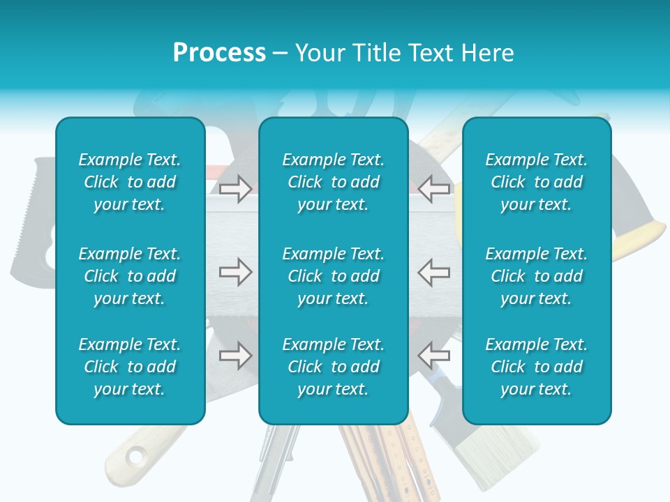 Screw Industrial Handle PowerPoint Template