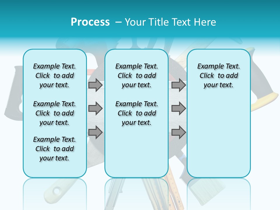 Screw Industrial Handle PowerPoint Template