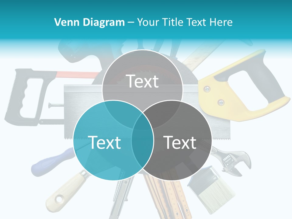 Screw Industrial Handle PowerPoint Template