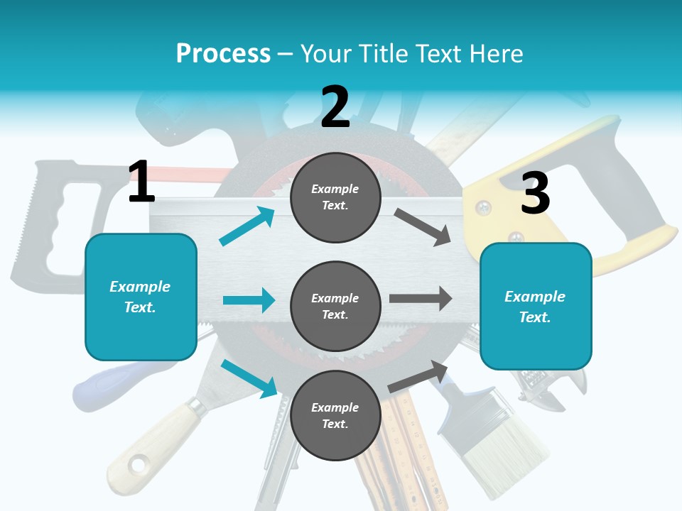 Screw Industrial Handle PowerPoint Template