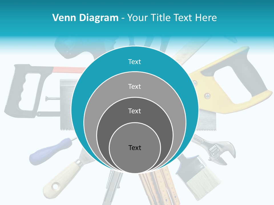 Screw Industrial Handle PowerPoint Template
