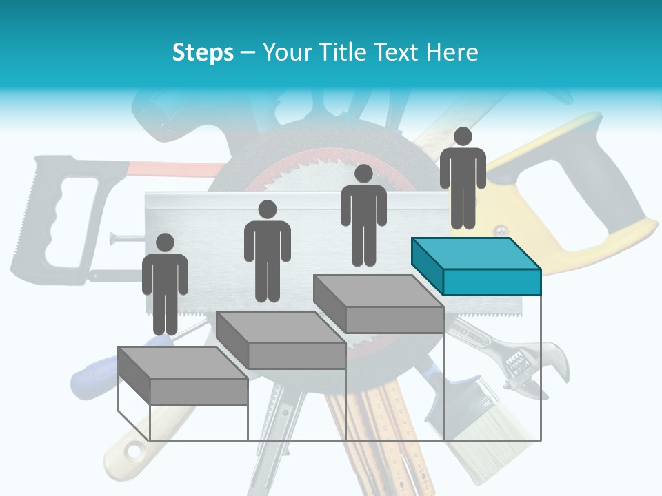 Screw Industrial Handle PowerPoint Template