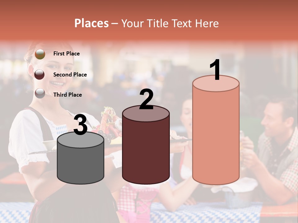 Sunny Sausage Drink PowerPoint Template