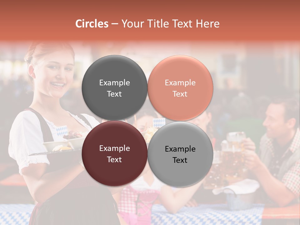 Sunny Sausage Drink PowerPoint Template