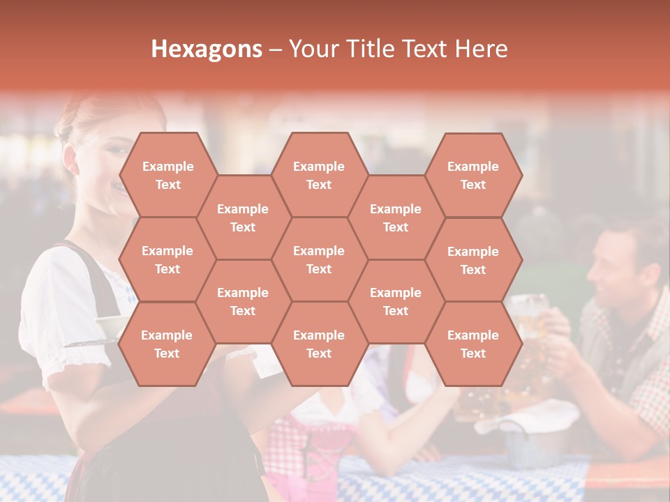 Sunny Sausage Drink PowerPoint Template