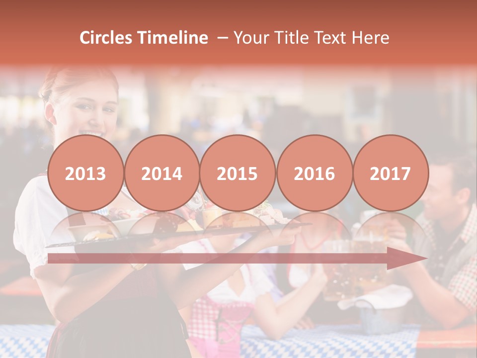 Sunny Sausage Drink PowerPoint Template