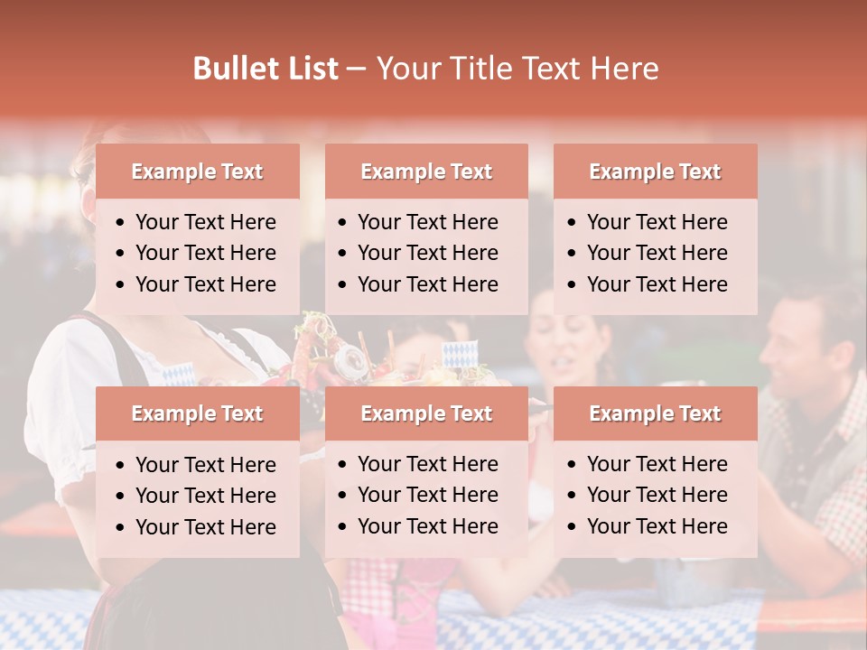 Sunny Sausage Drink PowerPoint Template