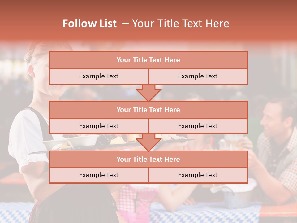 Sunny Sausage Drink PowerPoint Template