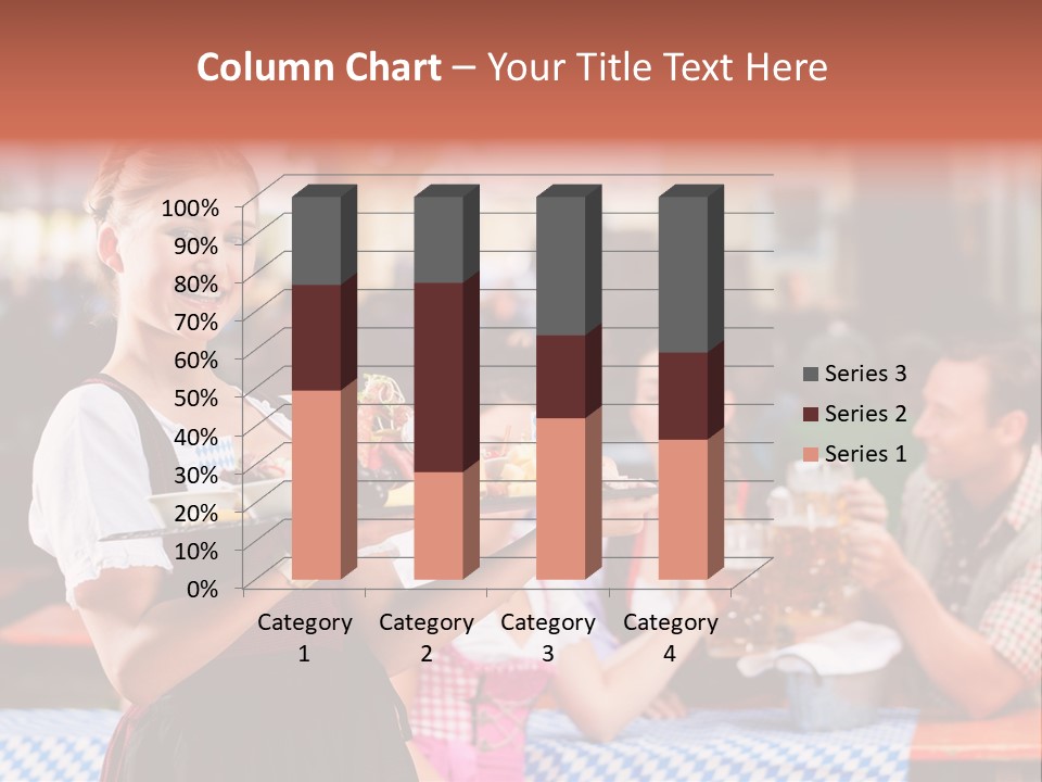 Sunny Sausage Drink PowerPoint Template