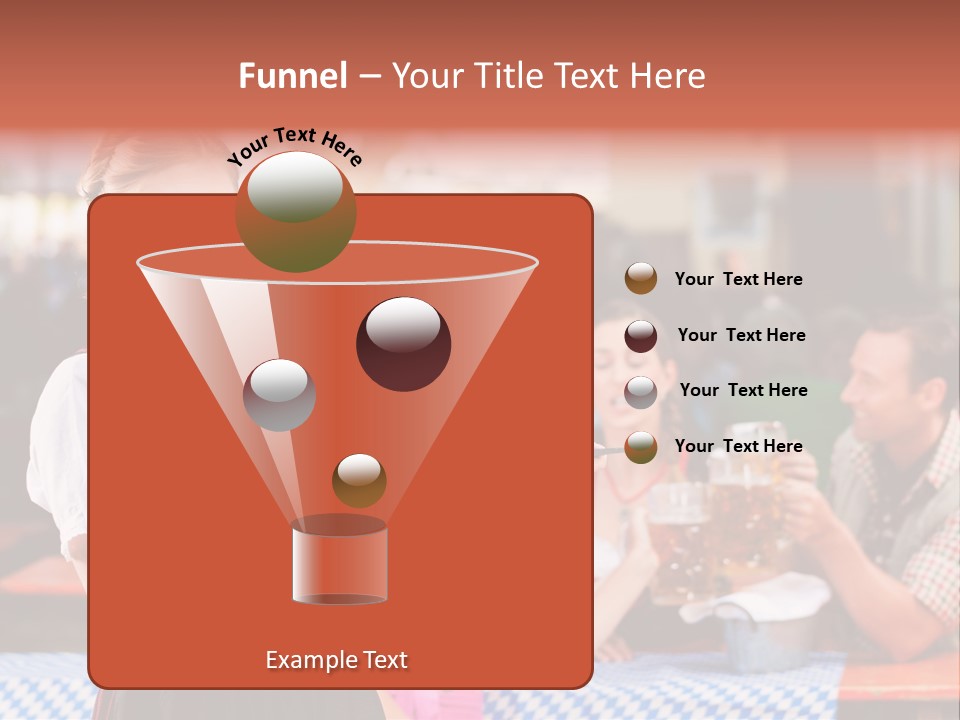 Sunny Sausage Drink PowerPoint Template