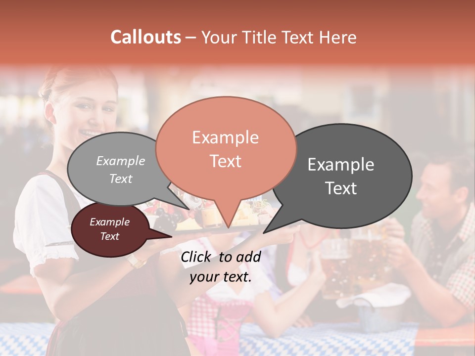 Sunny Sausage Drink PowerPoint Template