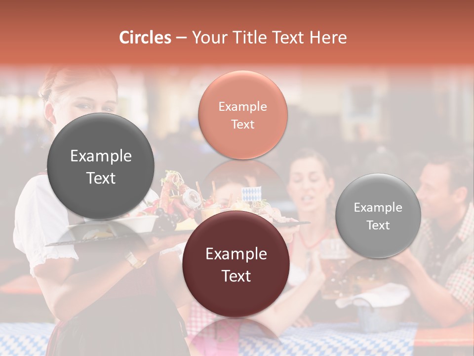 Sunny Sausage Drink PowerPoint Template